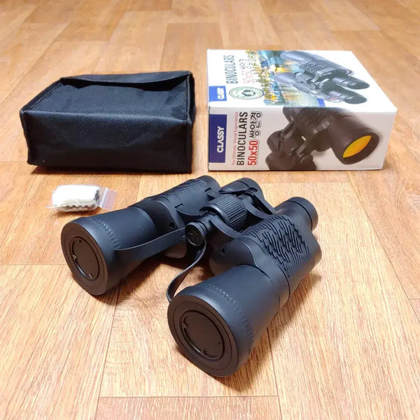 [BUNJANG] High-Performance 50X50 HD Binoculars Telescope G-637 / 고성능 고배율 50X50 HD 쌍안경 망원경 G-637