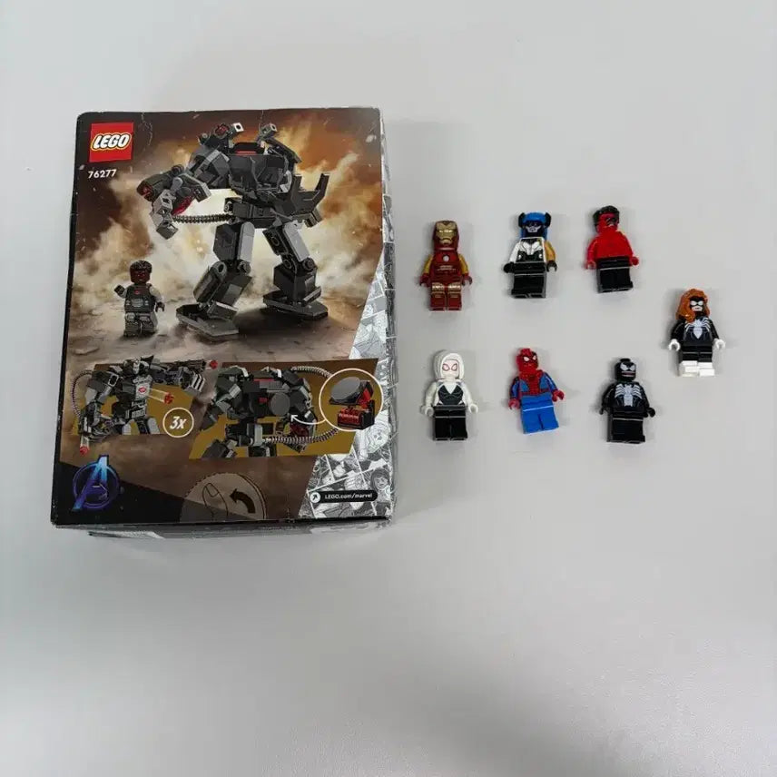 [BUNJANG] LEGO Marvel War Machine Mech Robot & Heroes Minifigure Set (7 types) / 레고 마블 워 머신 맥 로봇&히어로즈 미니피규어 7종 모음