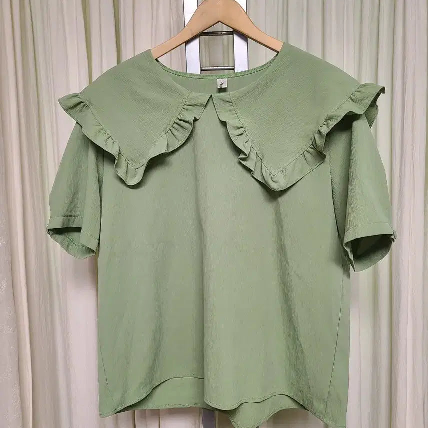 [BUNJANG] Sailor Collar Cute Blouse / 세일러 카라 귀여운 블라우스