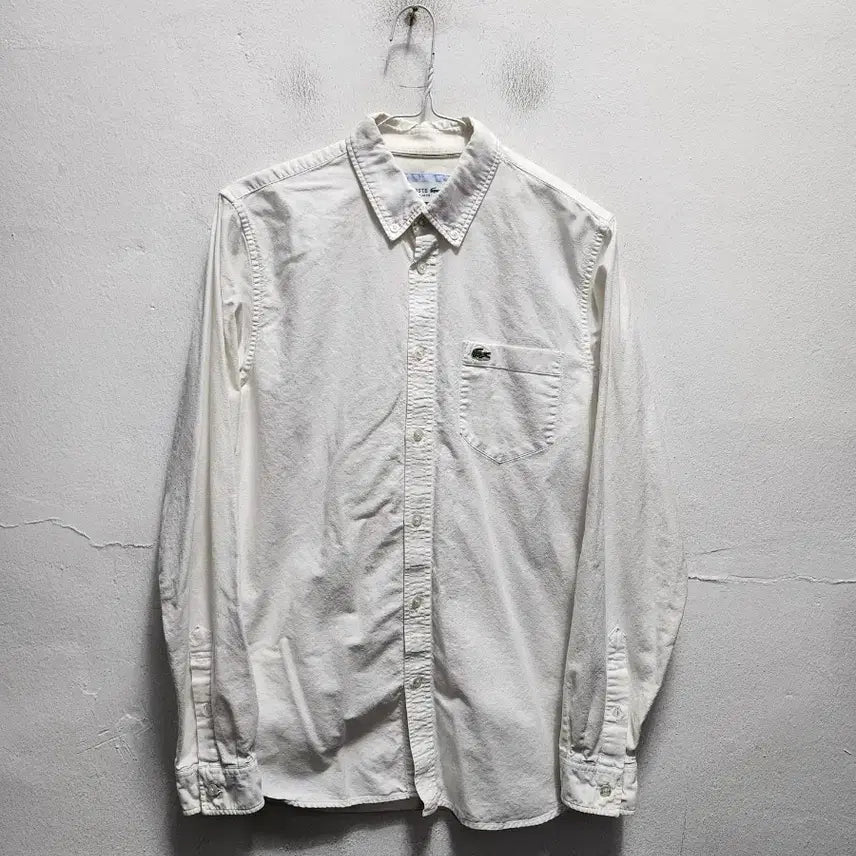 [BUNJANG] Lacoste White Shirt / 라코스테 화이트 셔츠