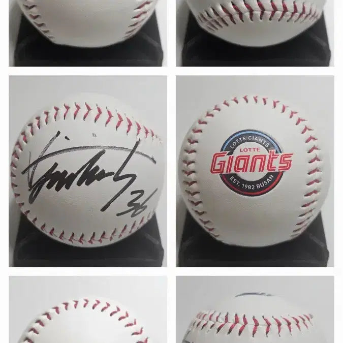 [BUNJANG] Lotte Giants Park Jeong-min Autographed Baseball / (무료배송)롯데자이언츠 박정민 로고볼 싸인볼 사인볼