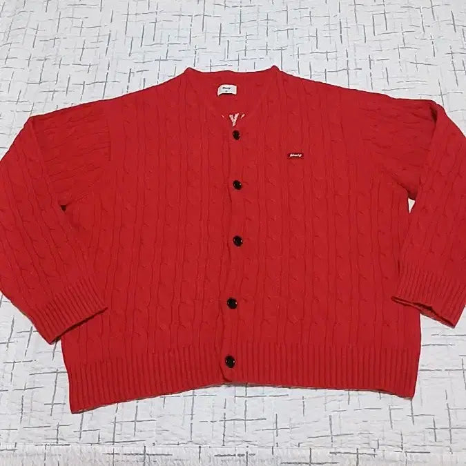 [BUNJANG] Mmlg Oversized Cable Knit Cardigan (Women's M) / Mmlg 오버핏 꽈배기가디건 M 여성66 가슴60 기장63
