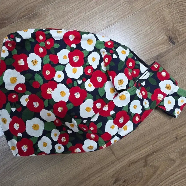 [BUNJANG] Reversible Eco Bag with Floral Print / 양면 에코백