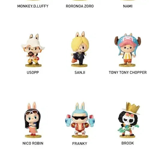 [BUNJANG] Pop Mart Labubu One Piece Full Set / 팝마트 라부부 원피스 팝니다 풀세트 판매