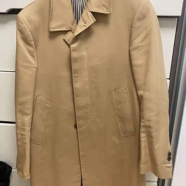 [BUNJANG] Thom Browne Beige Mac Coat Size 2 / 톰브라운 맥코트 베이지 2 사이즈