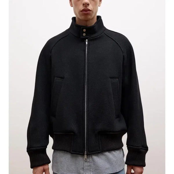 [BUNJANG] After Pray Rigaz Harrington Blouson Black L / 애프터프레이 리가즈 해링턴 블루종 블랙 L
