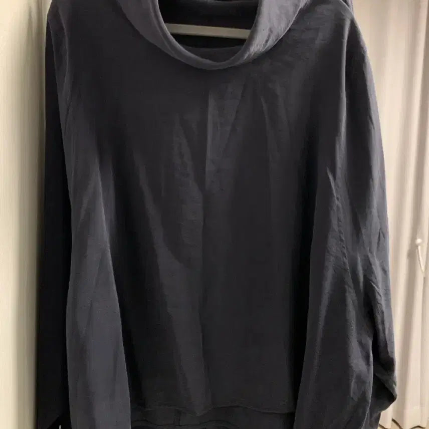 [BUNJANG] Ecris Q High Neck Setup Navy / 에크리스 ecris 큐하이넥 셋업 네이비 (새상품)