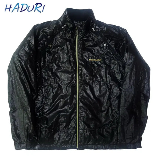 [BUNJANG] Fubu Small Logo Black Windbreaker L / Fubu 스몰로고 블랙바람막이 L