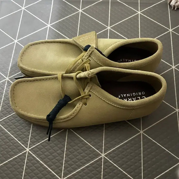 [BUNJANG] Clarks Wallabee Beige Shoes / 클락스 왈라비