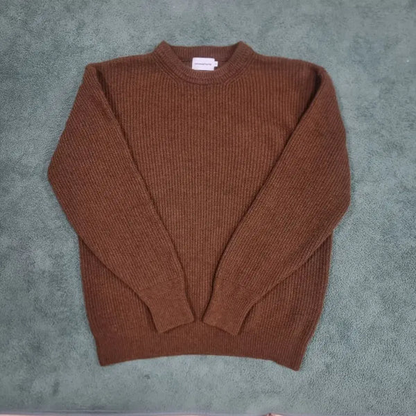 [BUNJANG] Espionage Sweater Knit Brown / 에스피오나지 스웨터 니트 브라운