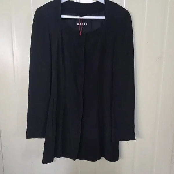 [BUNJANG] Bally Black Collarless Jacket Size 34 / BALLY 블랙 노카라 자켓 34