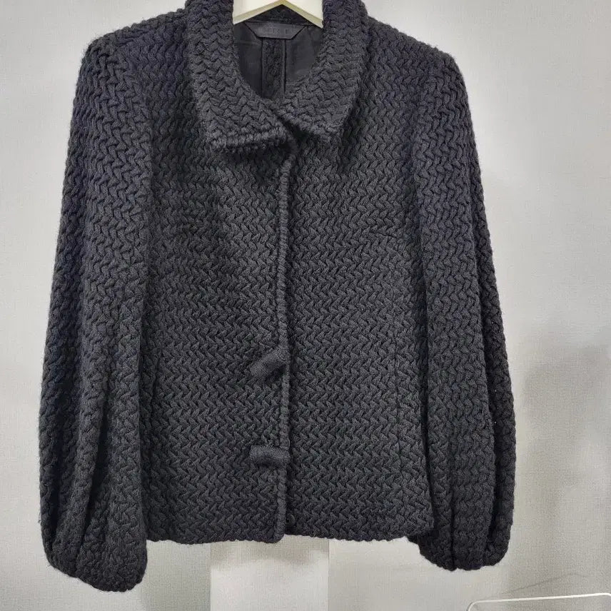 [BUNJANG] Mine Black Textured Jacket / 마인 블랙 텍스처 자켓  새거수준 ㅊ