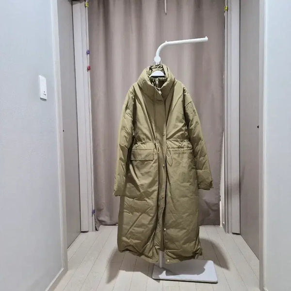 [BUNJANG] EMMA Long Padded Coat Beige / EMMA 롱패딩 베이지.새상품