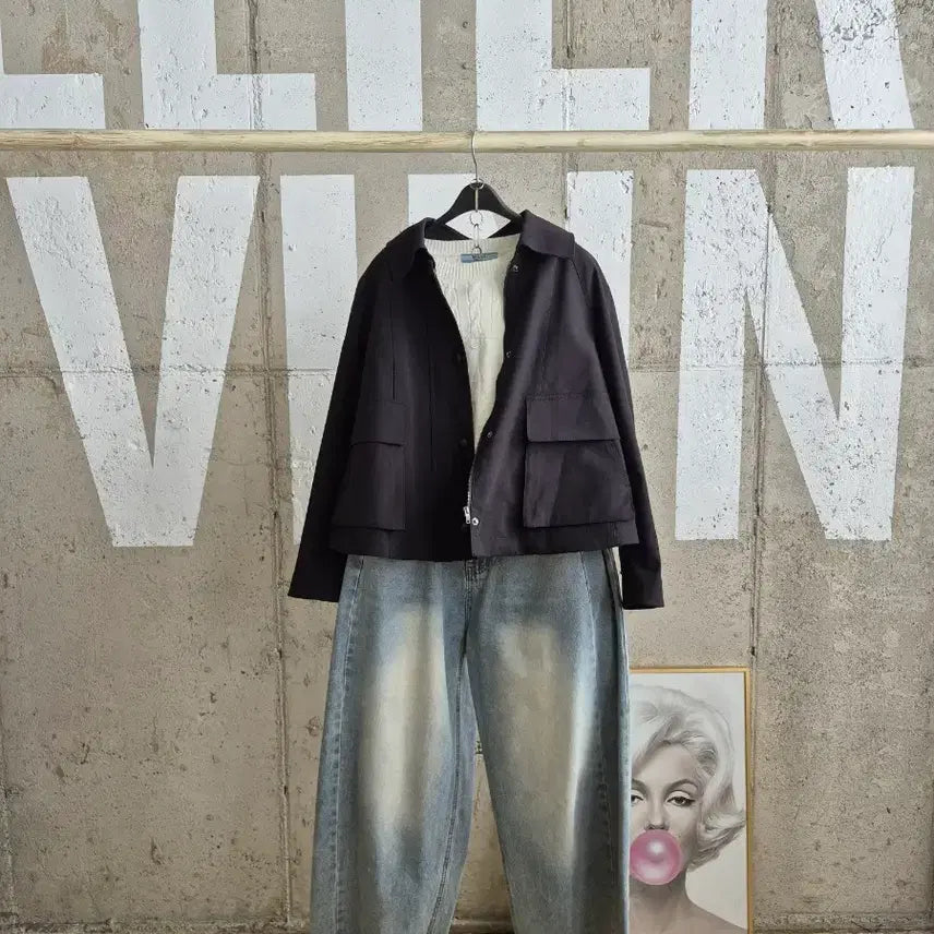 [BUNJANG] Morgan A-Line Fit Trench Jacket (Spring/Fall) / 모르간 A라인핏 트렌치 간절기 자켓