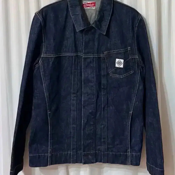 [BUNJANG] Knowledge Indigo Denim Jacket L / knowledge 인디고 데님 자켓 L거의새것