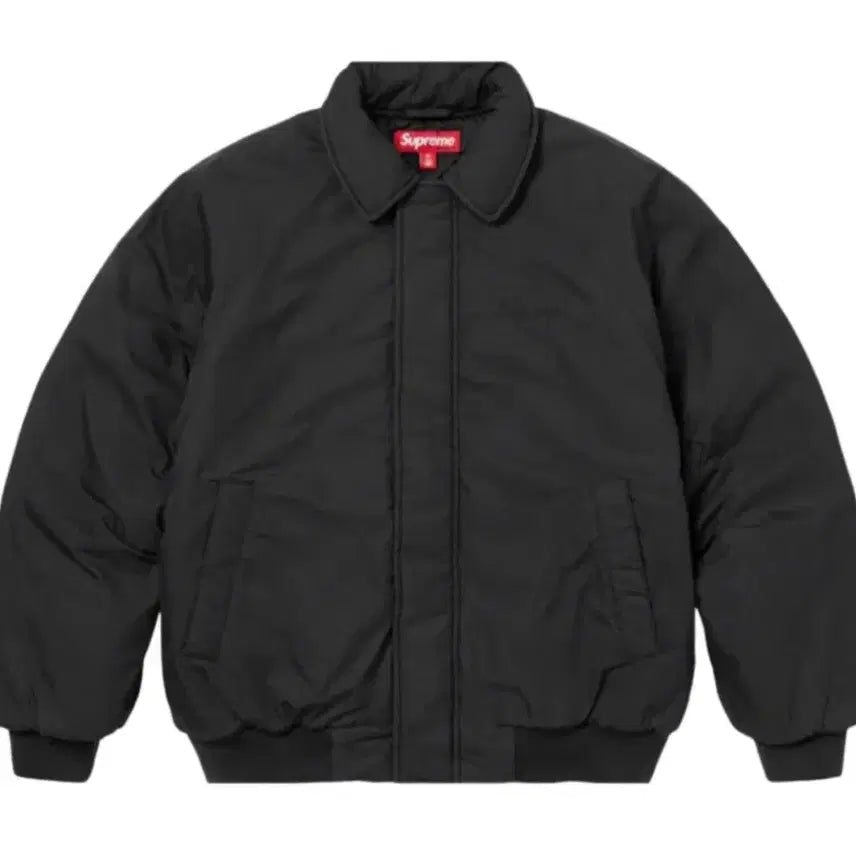 [BUNJANG] Supreme Peace Embroidered Work Jacket Black / [M] 슈프림 피스 자수 워크 자켓 블랙  Supreme Peace Embroidered Work Jacket