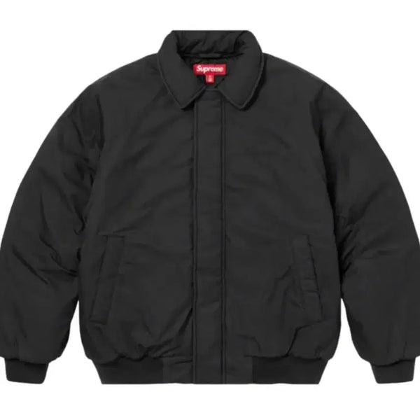 [BUNJANG] Supreme Peace Embroidered Work Jacket Black / [M] 슈프림 피스 자수 워크 자켓 블랙  Supreme Peace Embroidered Work Jacket