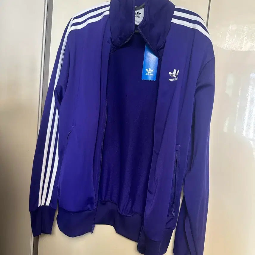 [BUNJANG] Adidas Track Top Purple / 아디다스 트랙 탑 보라색