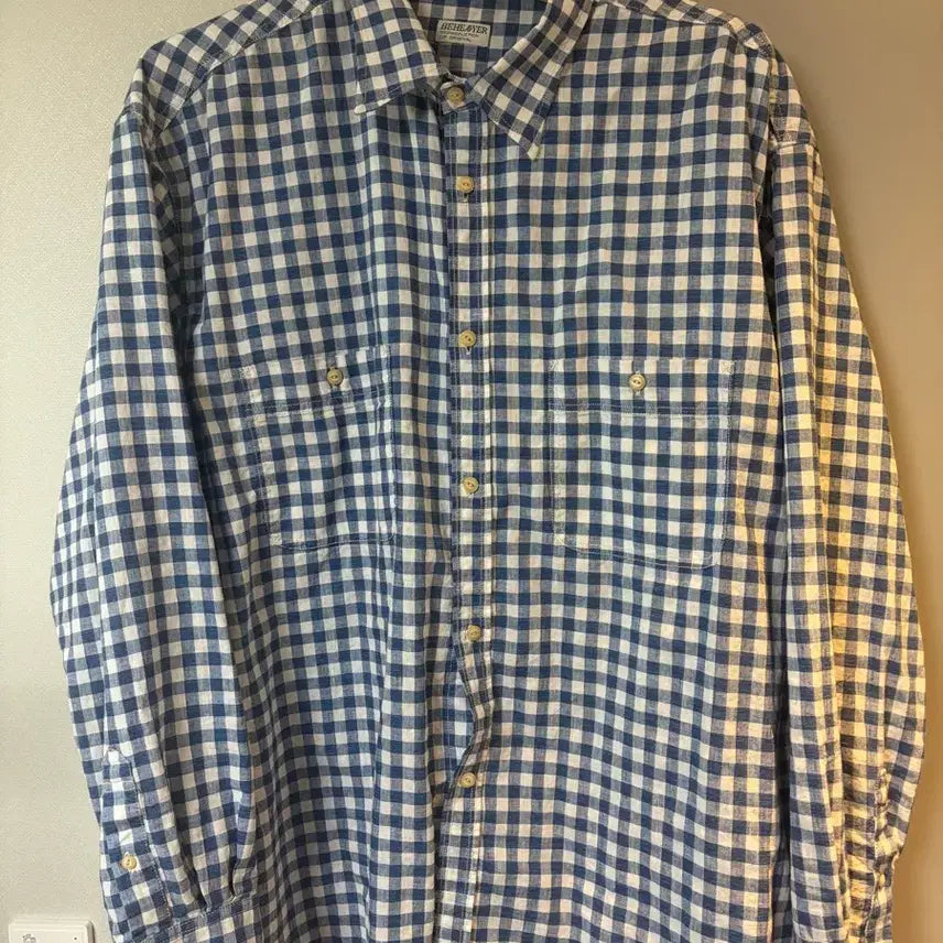 [BUNJANG] BEHAVE Rover Check Shirt / 비헤비어 로버 체크 셔츠