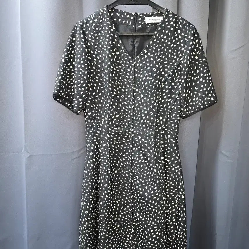 [BUNJANG] MOJO.S.FINE Patterned Midi Dress / 모조에스핀 패턴 원피스 (0025)