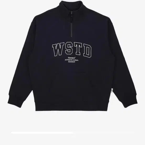 [BUNJANG] Wonderplace Half Zip-Up Sweatshirt / [원더플레이스] 하프 집업 스웻셔츠