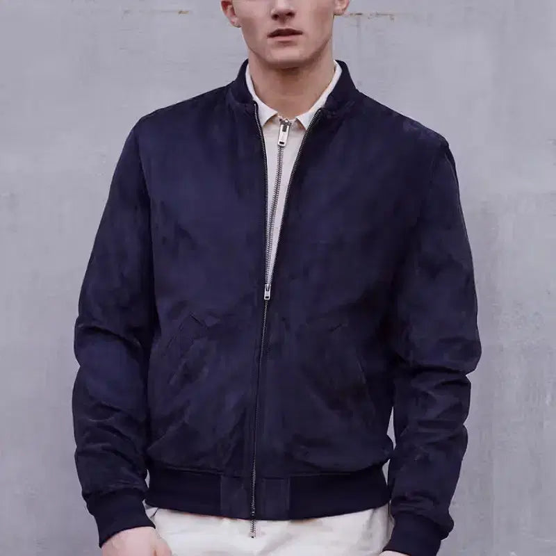 [BUNJANG] A.P.C. x Louis W. Deer Suede Bomber Jacket / 아페쎄 xLouis W 사슴 스웨이드 봄버