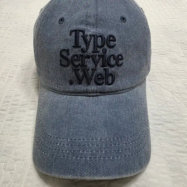 [BUNJANG] Type Service Dark Blue Ball Cap / 타입서비스 모자 볼캡 type service 다크블루 색상