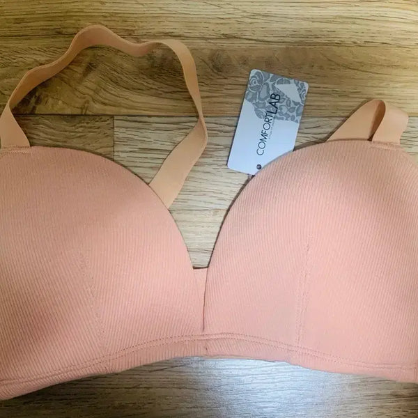 [BUNJANG] ComfortLab Ribbed Cube Bralette (Plus Size) / (새상품) 컴포트랩 골지큐브 브라렛(큰컵)