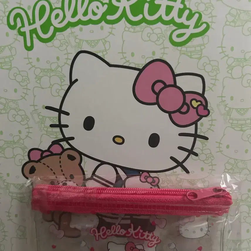 [BUNJANG] Olive Young Kitty Container + Pouch (Sealed) / 올영키티컨테이너+파우치