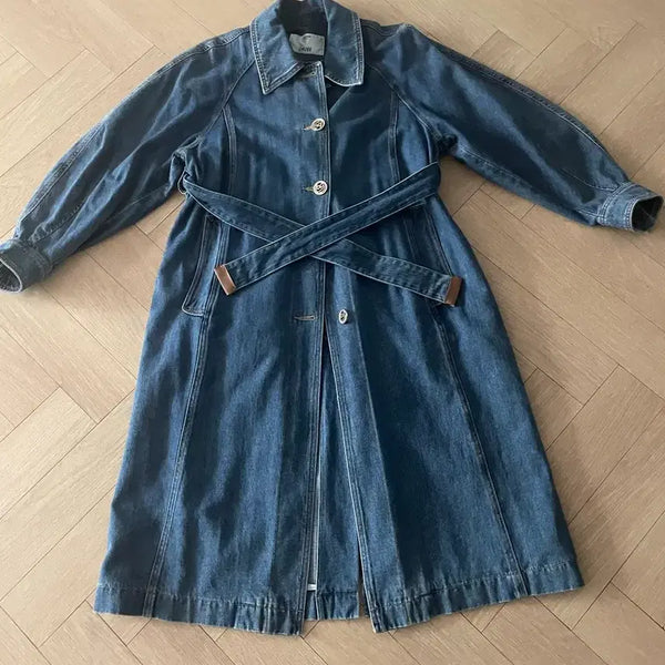 [BUNJANG] OBZEE Blue Denim Jacket Coat / 오비즈 청 데님 자켓 코트