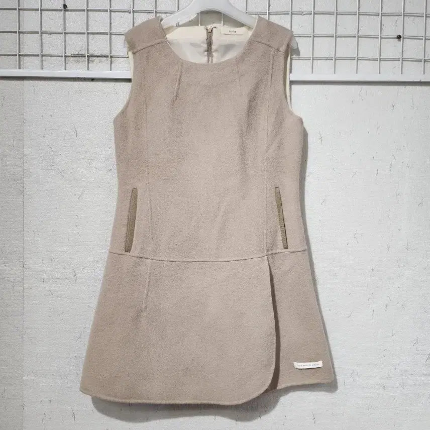 [BUNJANG] SYSTEM Beige Dress / SYSTEM 베이지 원피스
