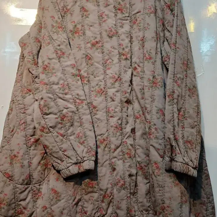[BUNJANG] CHOICE Vintage Flower Quilting Jacket / CHOICE 빈티지 플라워 퀼팅 자켓