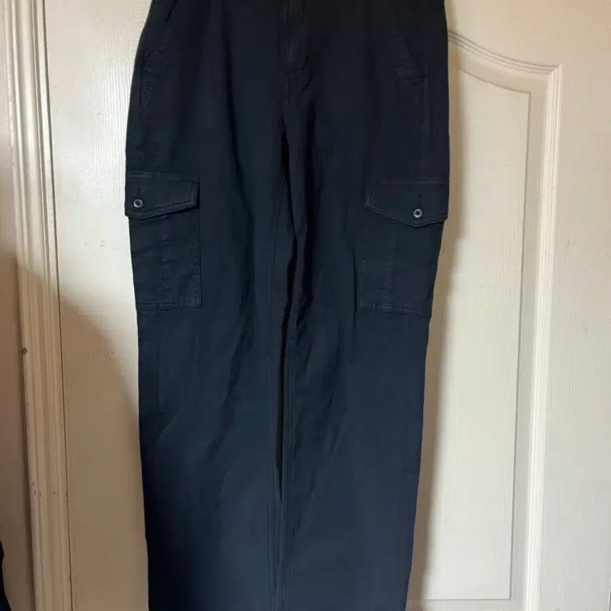 [BUNJANG] American Eagle Black Cargo Pants / 아메리카 이글 블랙 카고 바지