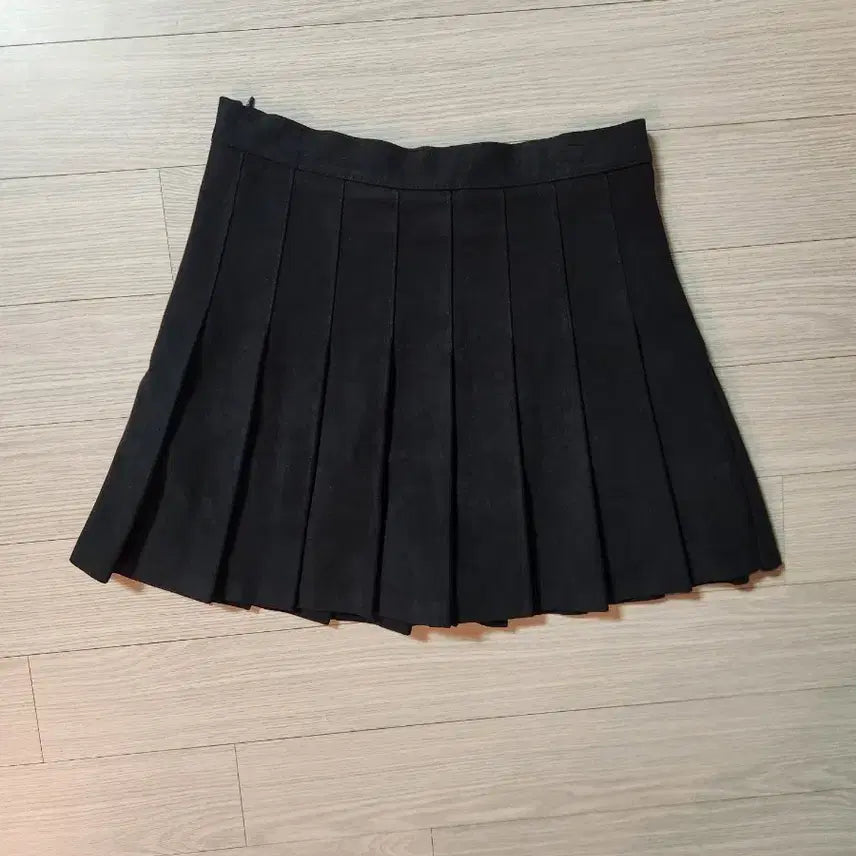 [BUNJANG] Black Pleated Skirt - Size S / 블랙 플리츠 스커트 S