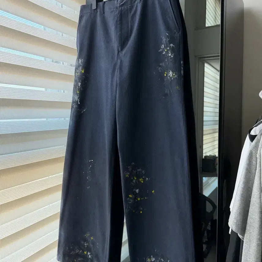 [BUNJANG] STU Painter's Cotton Pants Navy Size 3 / STU 페인터스 코튼 팬츠 네이비 3