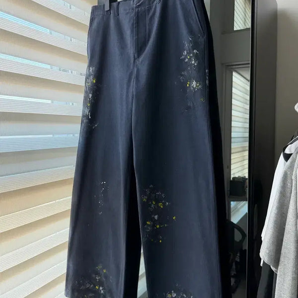[BUNJANG] STU Painter's Cotton Pants Navy Size 3 / STU 페인터스 코튼 팬츠 네이비 3