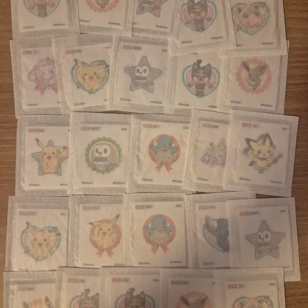 [BUNJANG] Pokemon Bread Stickers Bundle Set / 포켓몬 모아 띠부씰 스티커 일괄판매