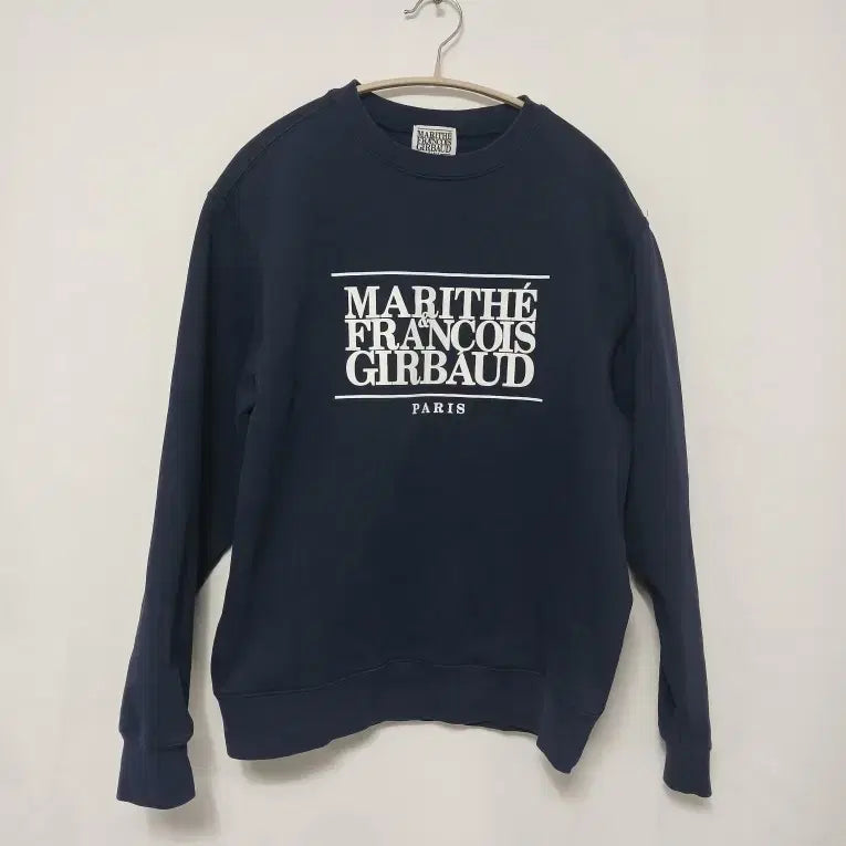 [BUNJANG] Marithe Francois Girbaud Navy Sweatshirt S / 마리떼 프랑소와 저버 네이비 맨투맨 S