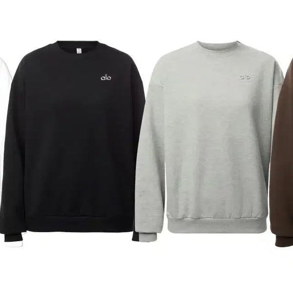 [BUNJANG] Alo Accolade Crewneck Pullover / 알로 어콜레이드 크루넥 풀오버