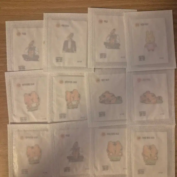 [BUNJANG] Tiger Koko Ttibu Seal Bundle Set / 호랭이 코코 띠부씰 일괄판매