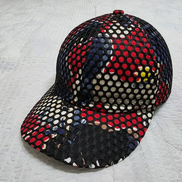 [BUNJANG] CA4LA Punching Print Cap Hat Japan Made / 카시라 펀칭 프린트 캡 모자 볼캡 일본산  CA4LA