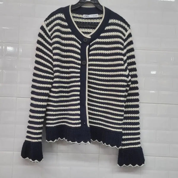 [BUNJANG] Zara Striped Cardigan / 자라 단가라 가디건