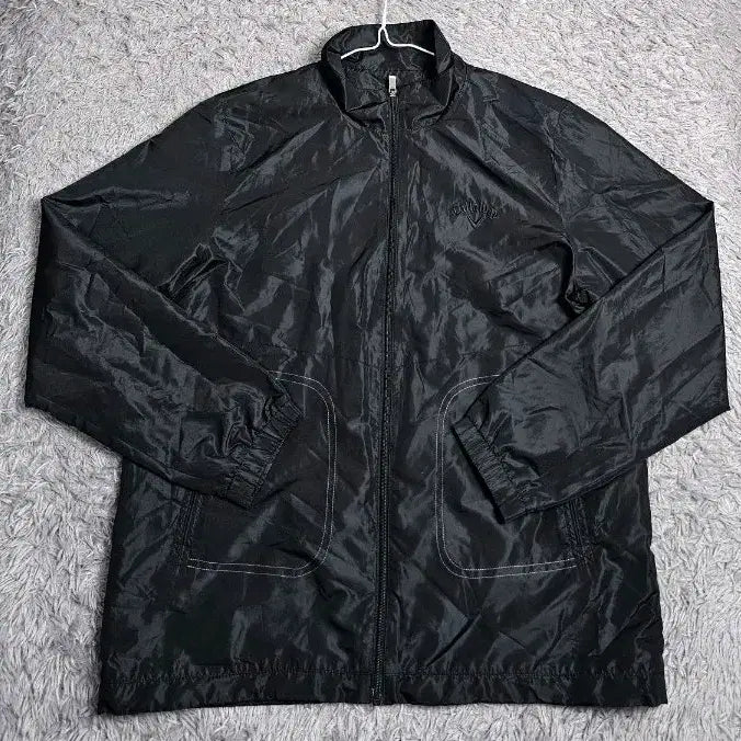 [BUNJANG] Callaway Windbreaker Jacket Black L / (Z)캘러웨이 바람막이 자켓 블랙 L