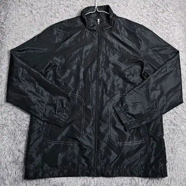 [BUNJANG] Callaway Windbreaker Jacket Black L / (Z)캘러웨이 바람막이 자켓 블랙 L