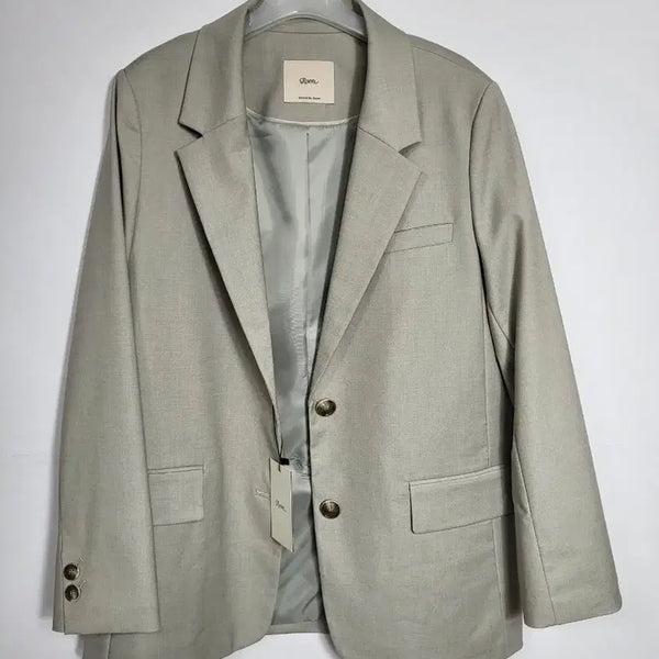 [BUNJANG] Roem Beige Olive Jacket Size M New / 로엠 베이지올리브 자켓 95 M 새제품