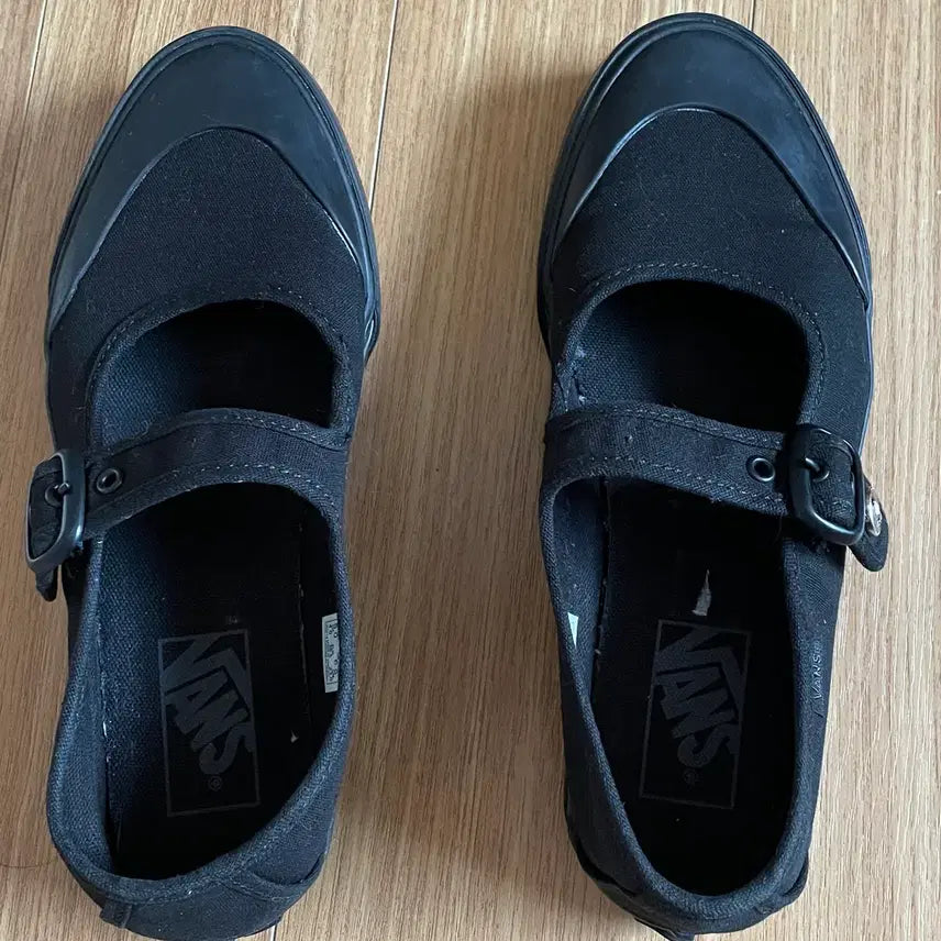 [BUNJANG] Vans Mary Jane Black/Black Shoes / 반스 매리제인 블랙/블랙