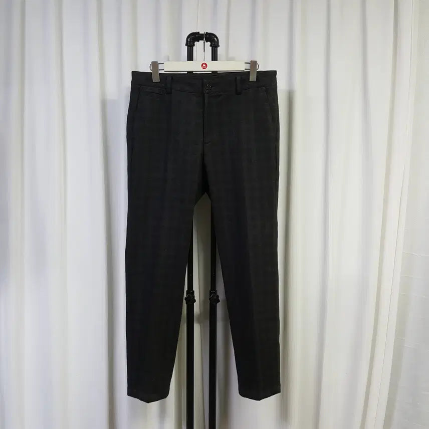 [BUNJANG] JDX Men's Golf Check Pattern Winter Pants Size 34 / JDX 남성 골프 체크패턴 겨울바지 34 오일장