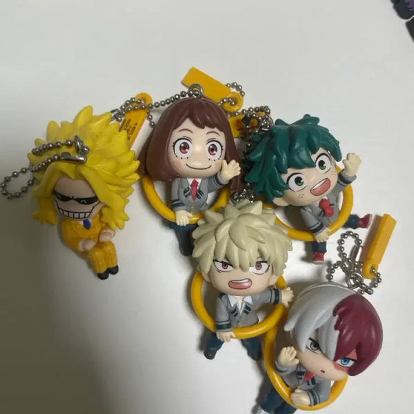 [BUNJANG] My Hero Academia Character Keyring Gacha Bundle Set / 나의 히어로 아카데미아 키링 가챠 일괄