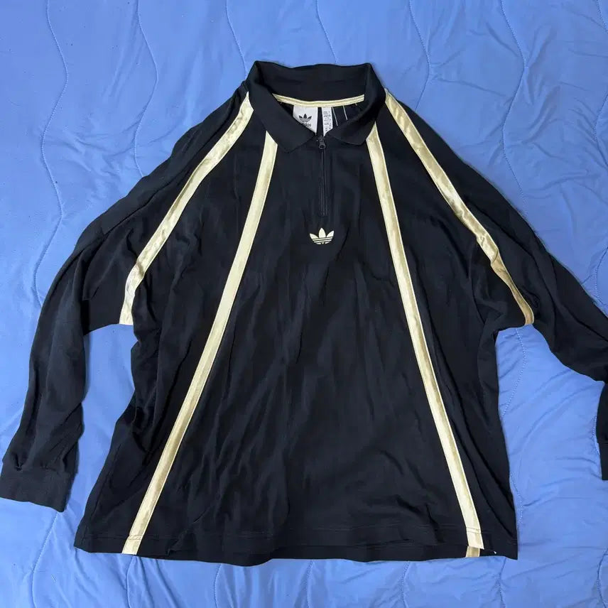 [BUNJANG] Adidas Sweat Half-Zip Sweatshirt / 아디다스 스웨트 반집업