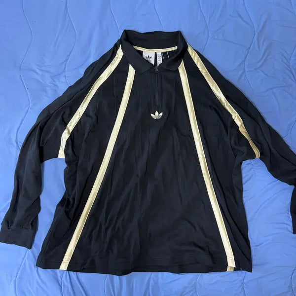 [BUNJANG] Adidas Sweat Half-Zip Sweatshirt / 아디다스 스웨트 반집업